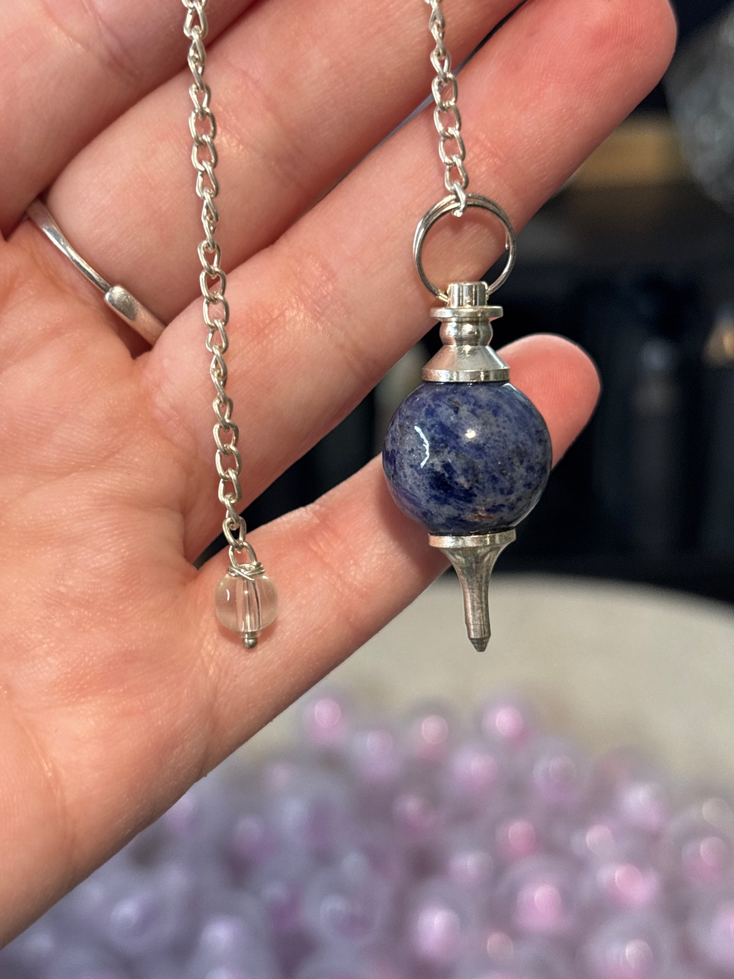 Pendulum Rounded - Sodalite