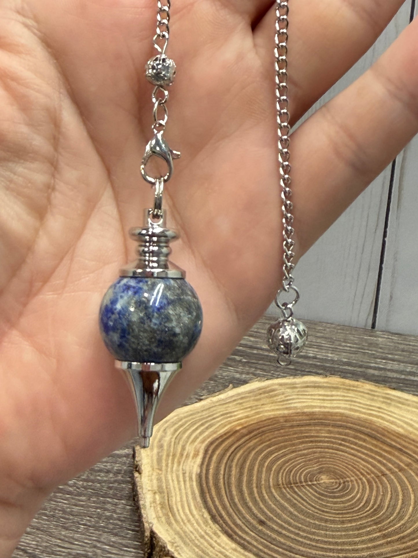 Pendulum Rounded - Lapis Lazuli