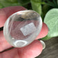 Smaller Clear Quartz Palm Stones