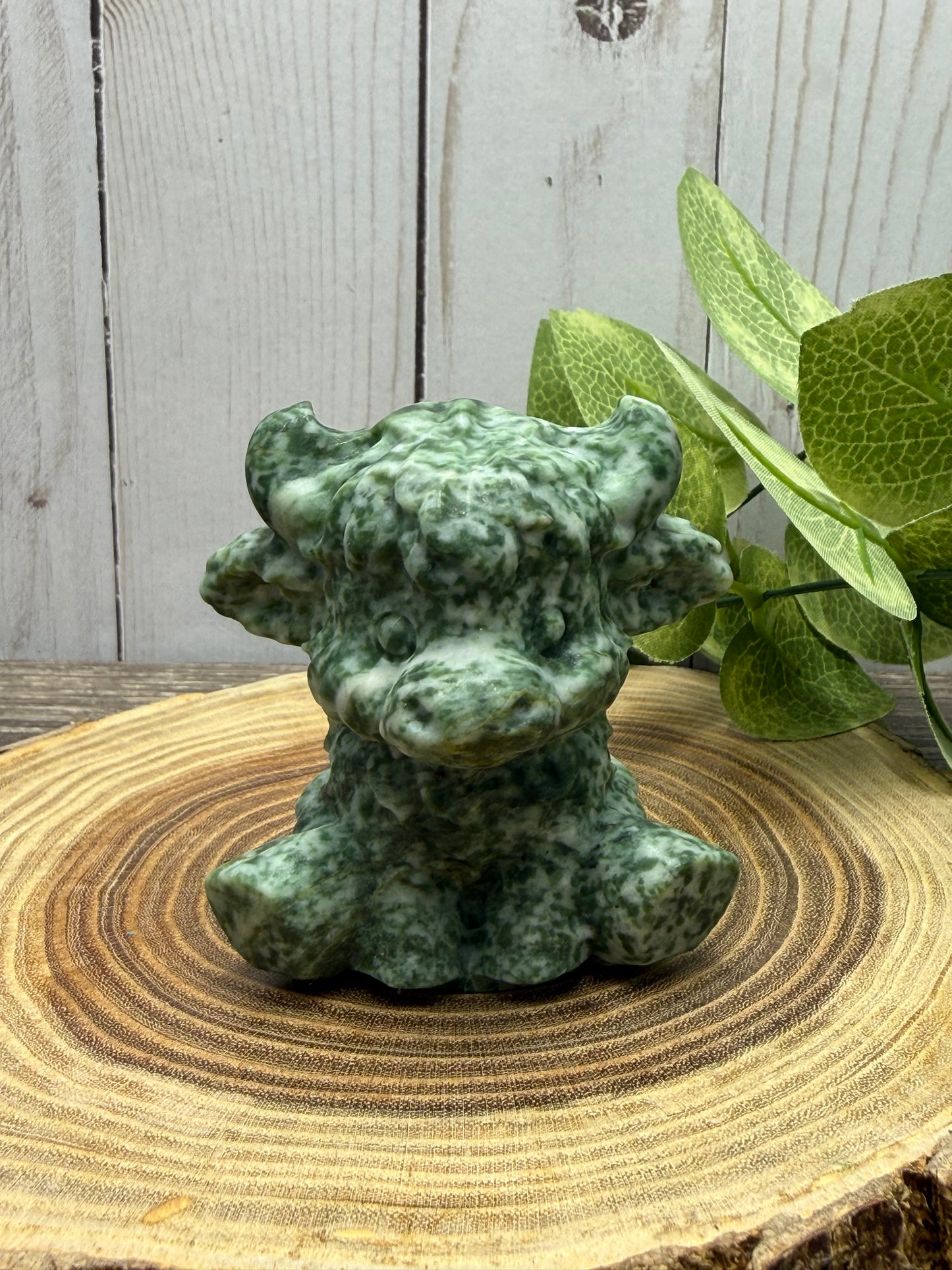 Hyland Cow Carvings - Sitting