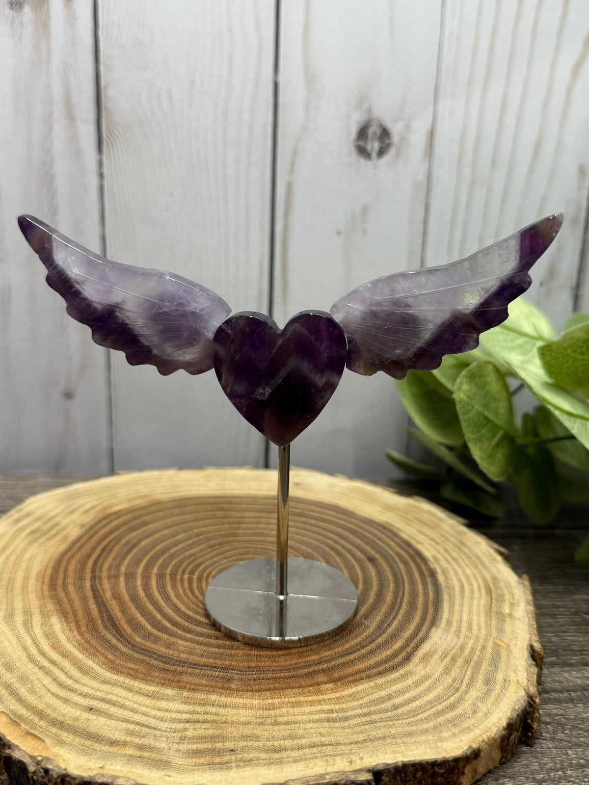 Heart With Wings on Stand