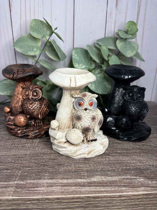 Owl Sphere Holder/Stand - Style 3