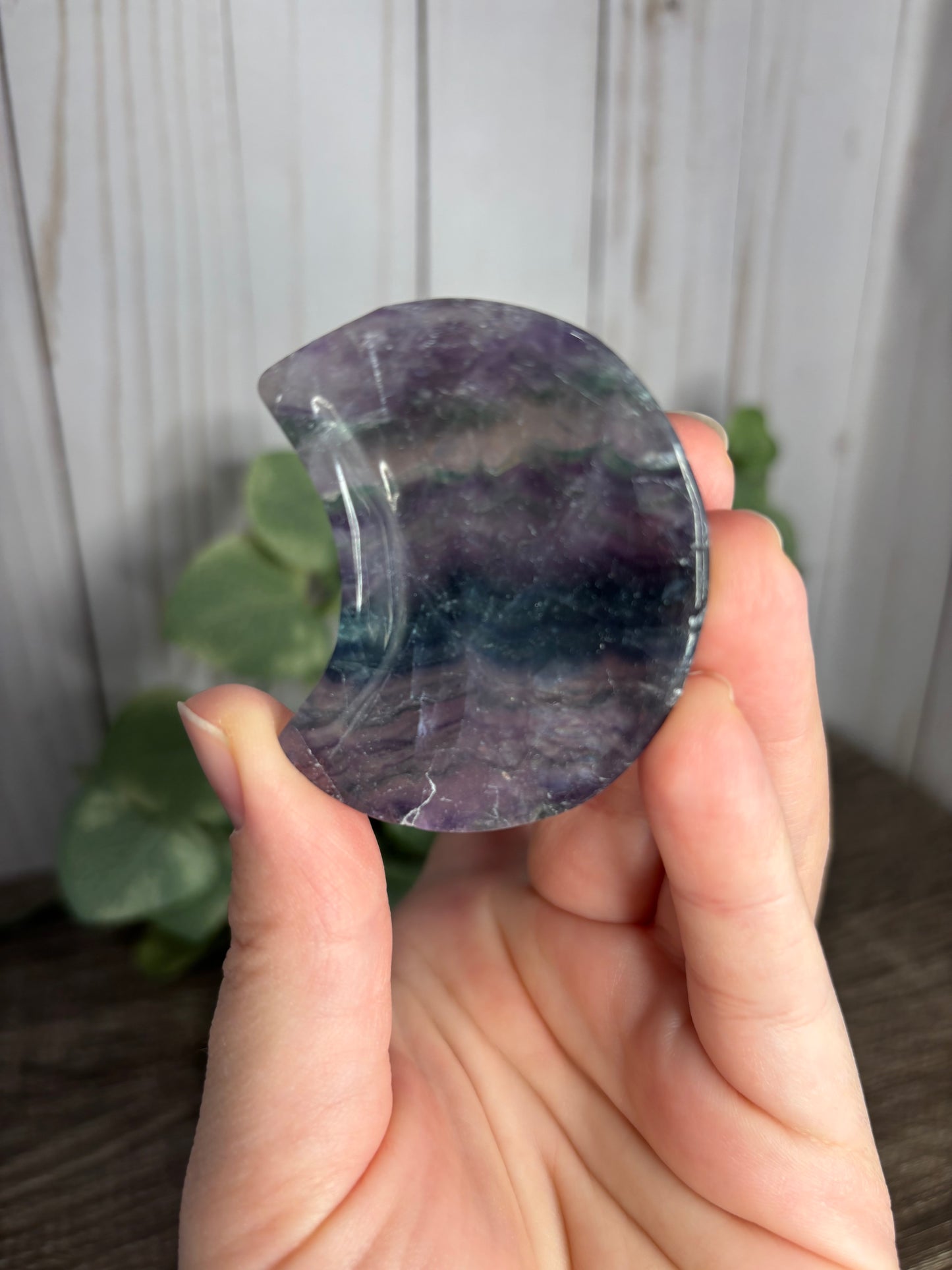 Fluorite Moon Bowls