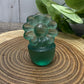 Fluorite Flowers In A Pot Carving