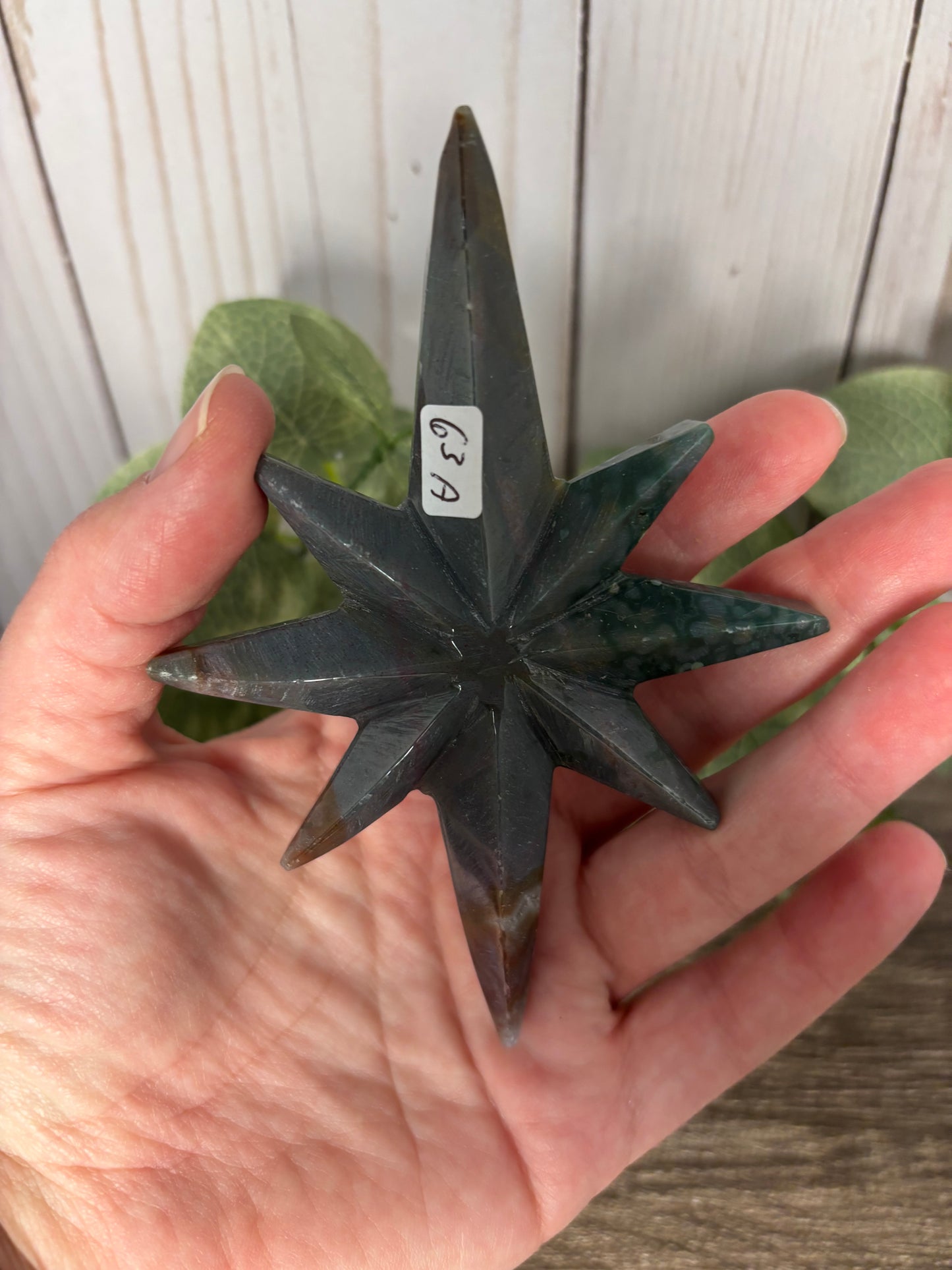 Christmas Star Crystal Carving