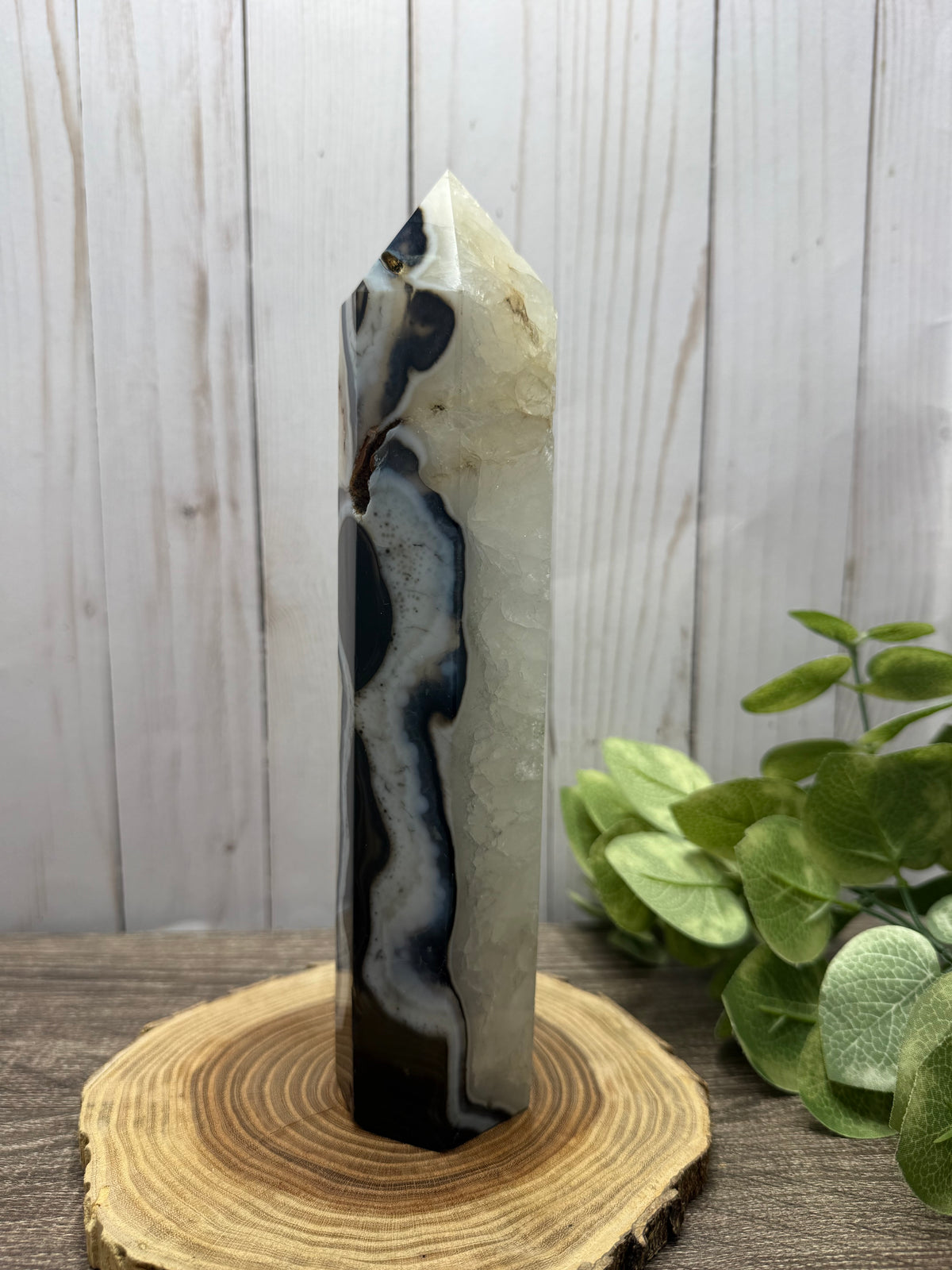 Black Agate Tower - Large