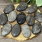 Obsidian - Silver Sheen Palm Stones
