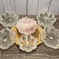 Quartz Lotus Bowls