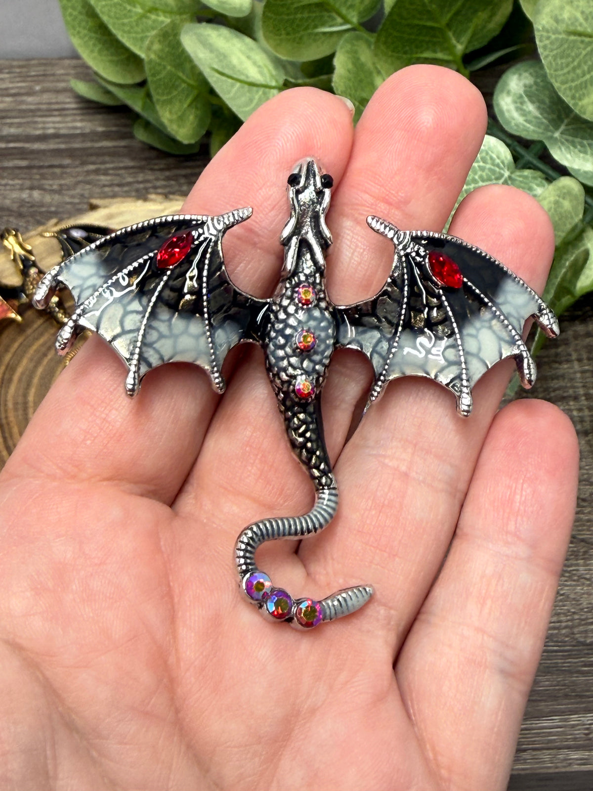 Large Fancy Dragon Pins