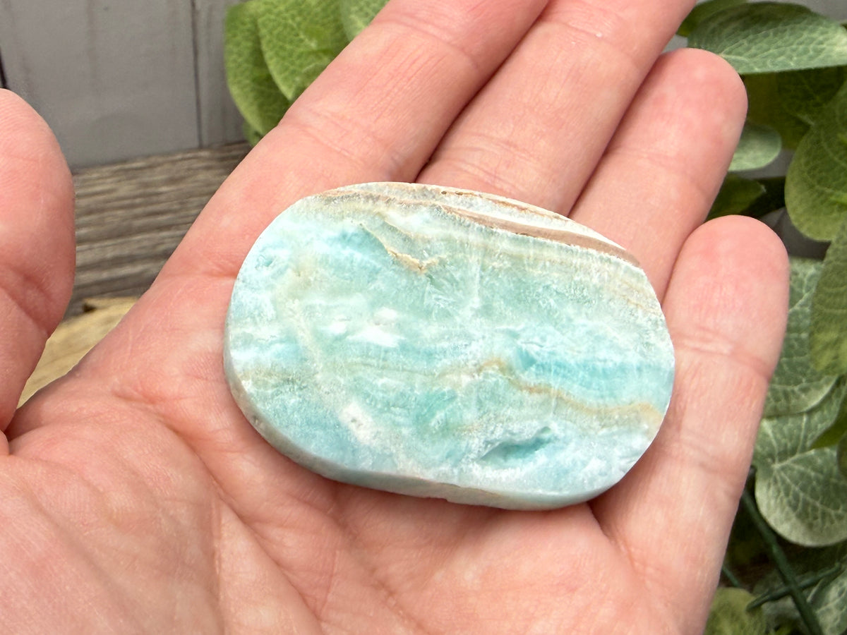 Caribbean Calcite Palm Stones