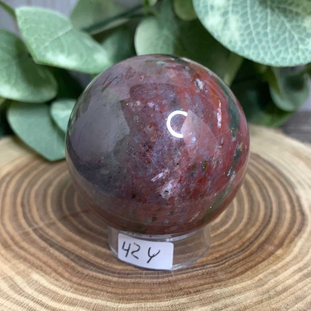 Ocean Jasper Spheres