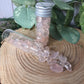 Rose Quartz Crystal Chip Bottle