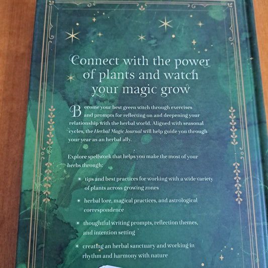 Herbal Magic Journal: Spells, Rituals, and Writing Prompts for the Budding Green Witch (Mystical Handbook, Bk. 12)