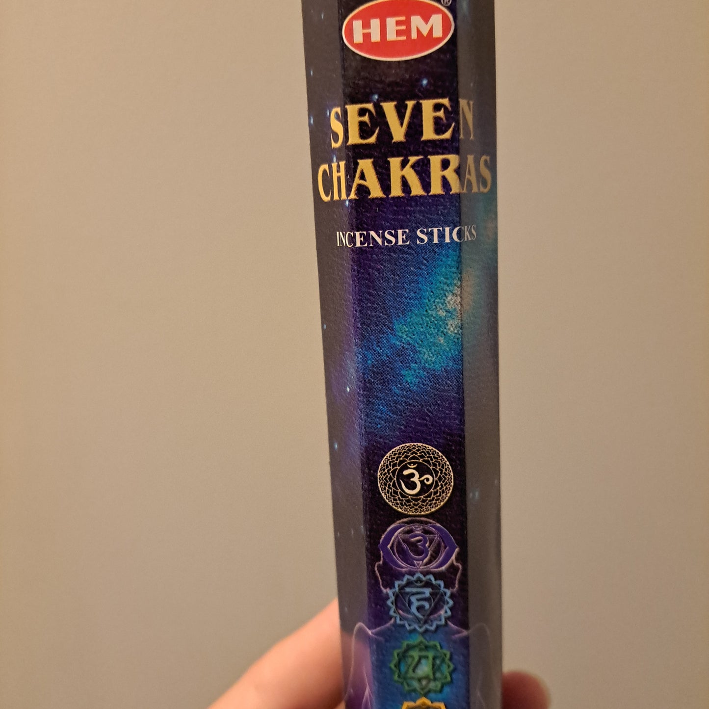 Seven Chakras Incense Sticks pk 20