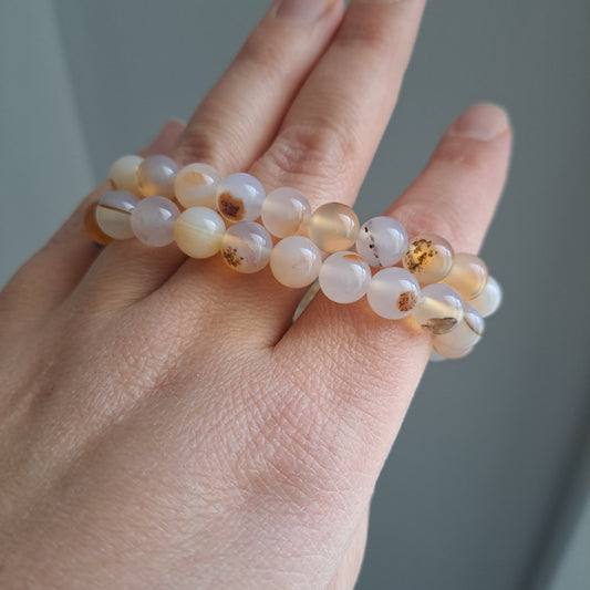 Agate -  Bracelet 8 mm