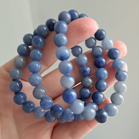 Blue Aventurine -  Bracelet 8 mm