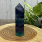 Fluorite Tower (dark green and purple)