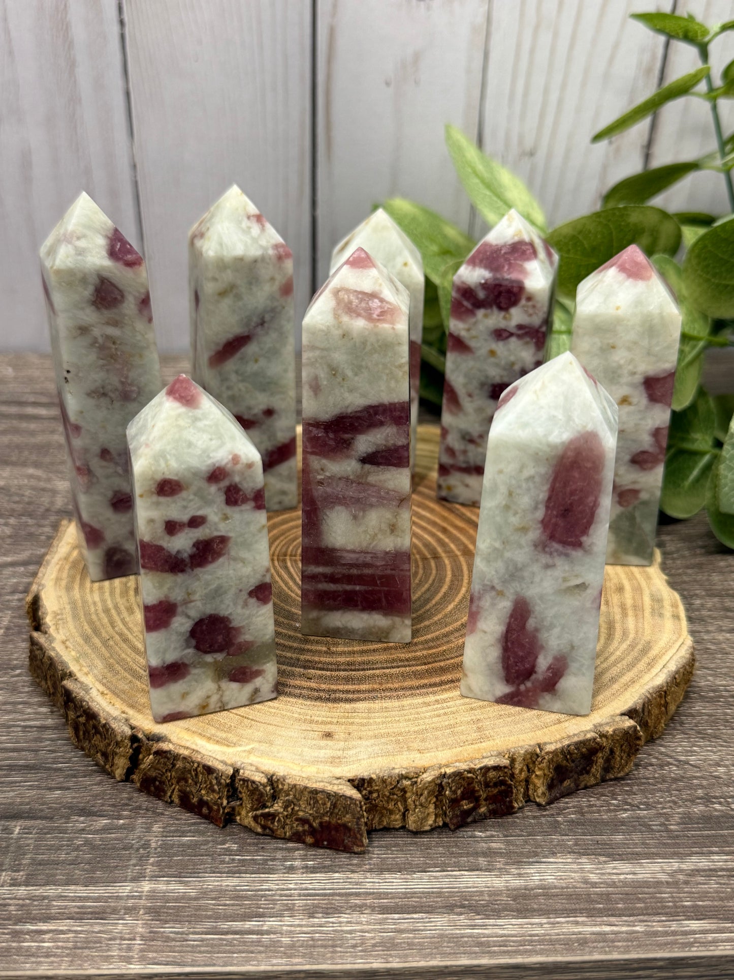 Pink Tourmaline Towers
