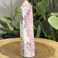 Pink Rhodonite Towers