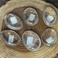 Smaller Clear Quartz Palm Stones