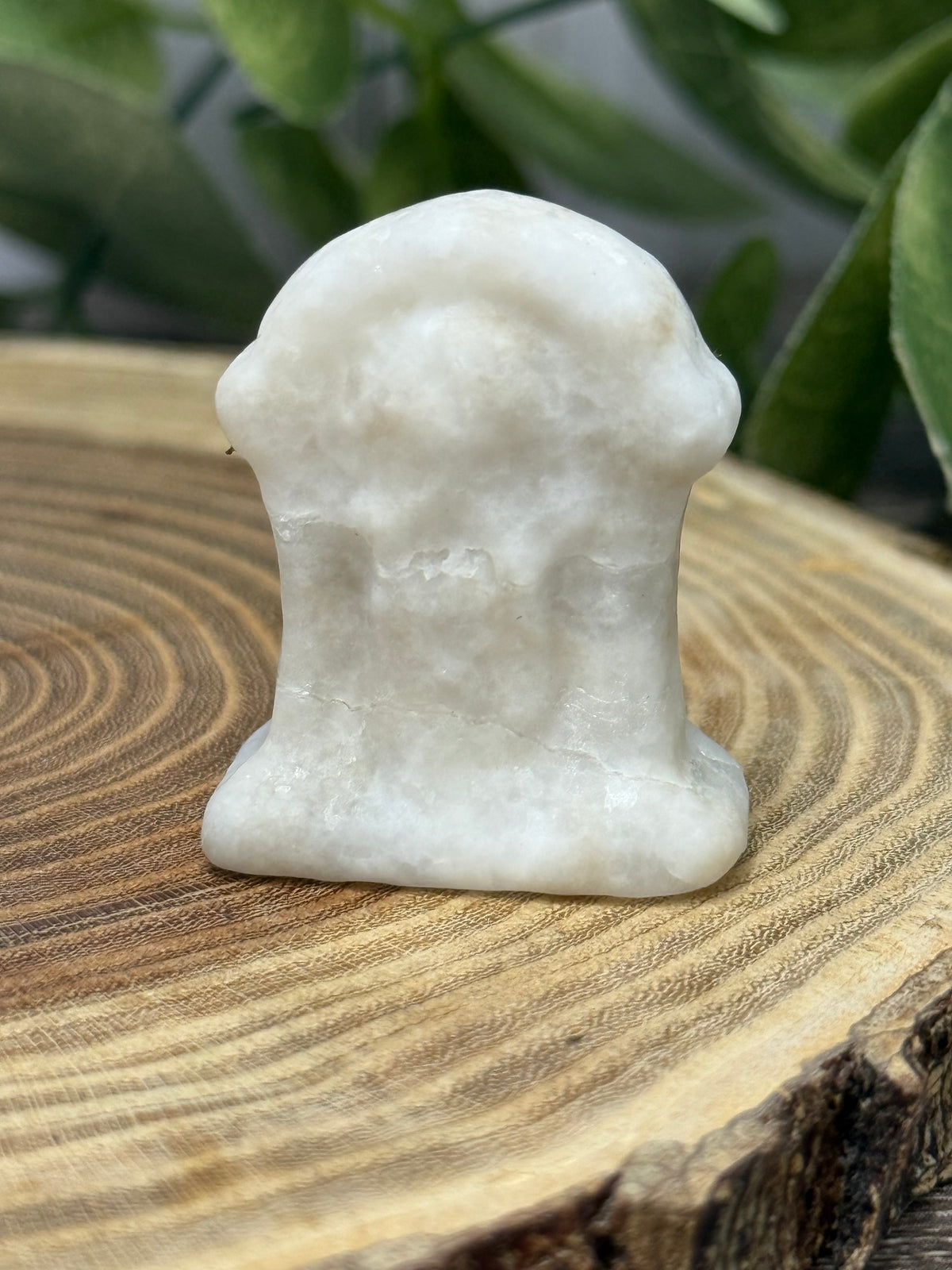 Tombstones / Head Stones with a Skull Engraved - Halloween Carving