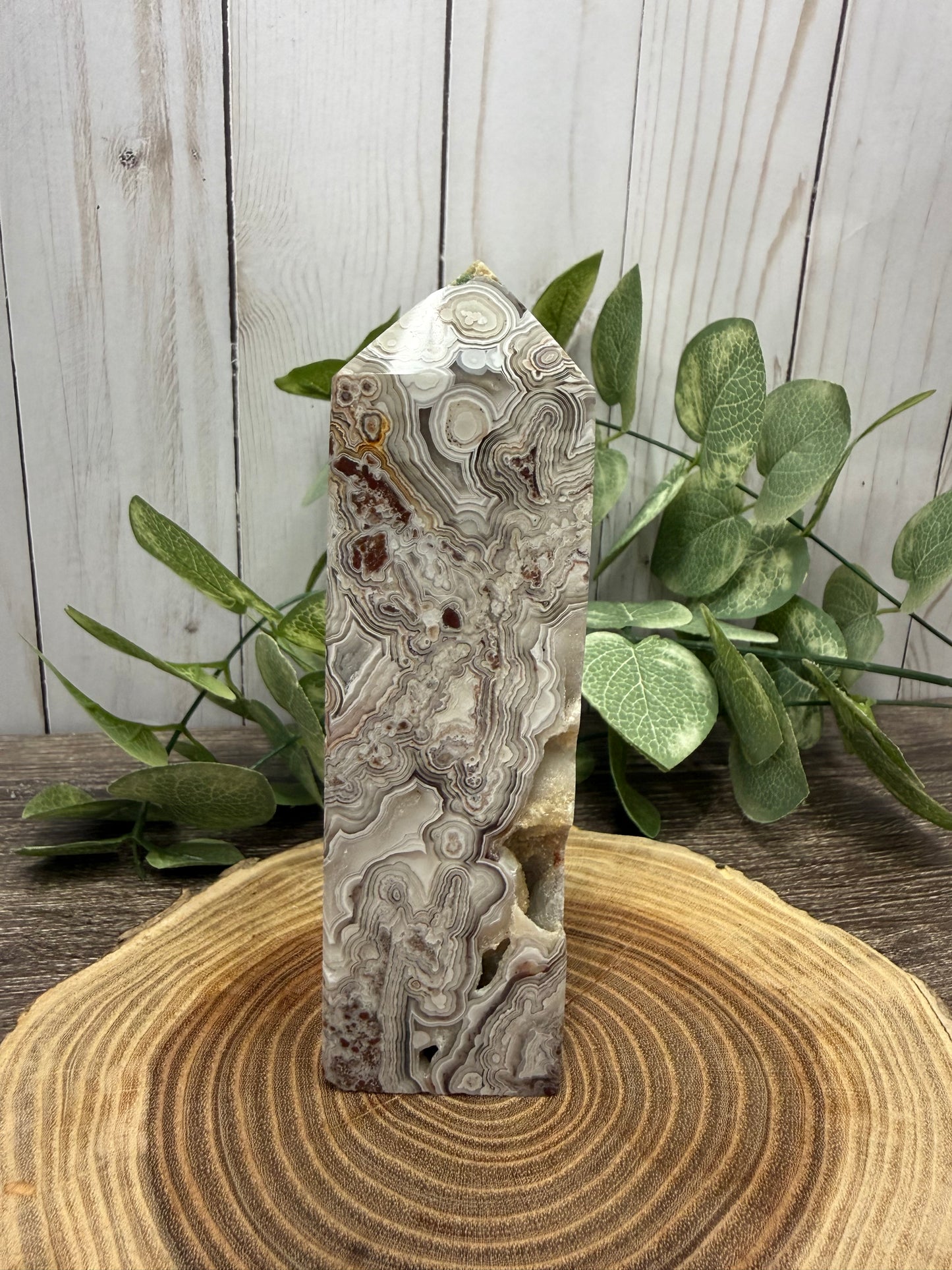 Mexican Lace Agate Towers