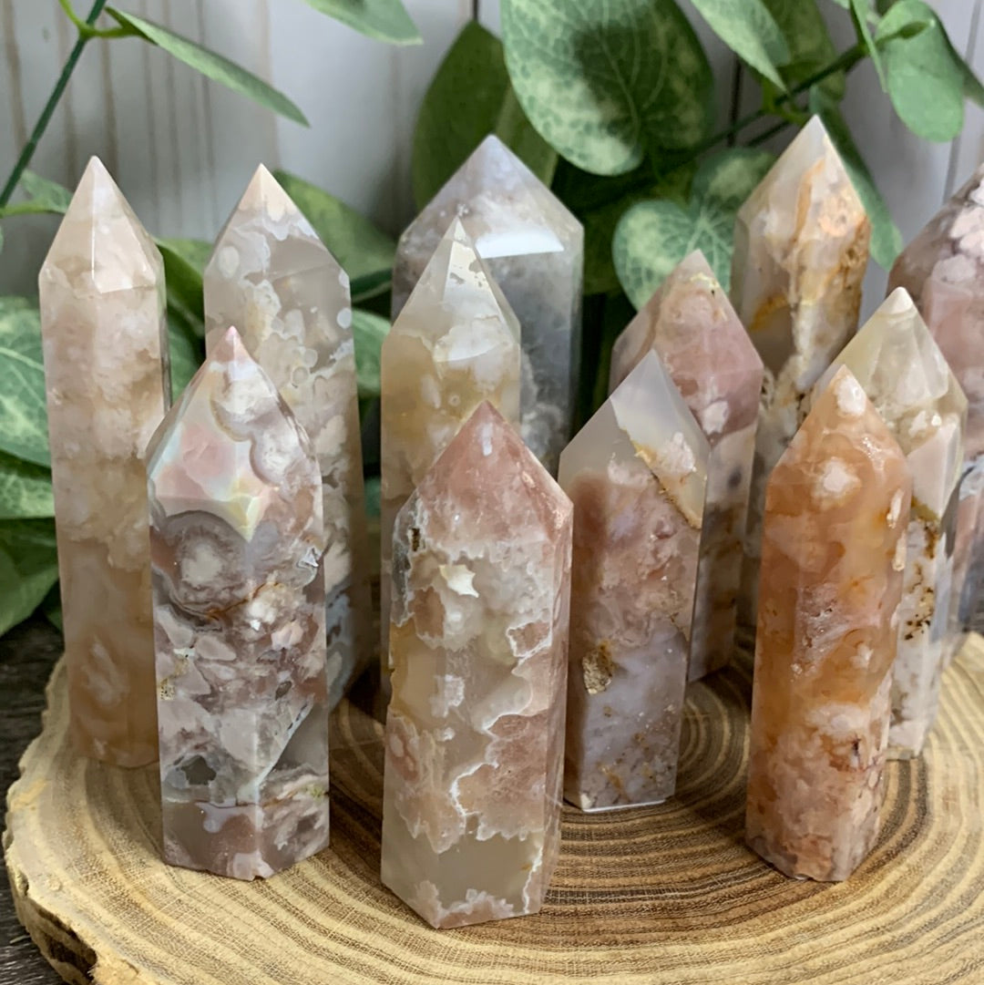 Flower Agate Towers