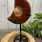 Carnelian Moons on Stands