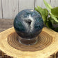 Moss Agate Spheres - Druzy