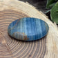 Blue Onyx Palm Stone