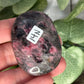 Rhodonite Palm Stone