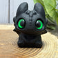Toothless & Light Fury Dragon Carvings