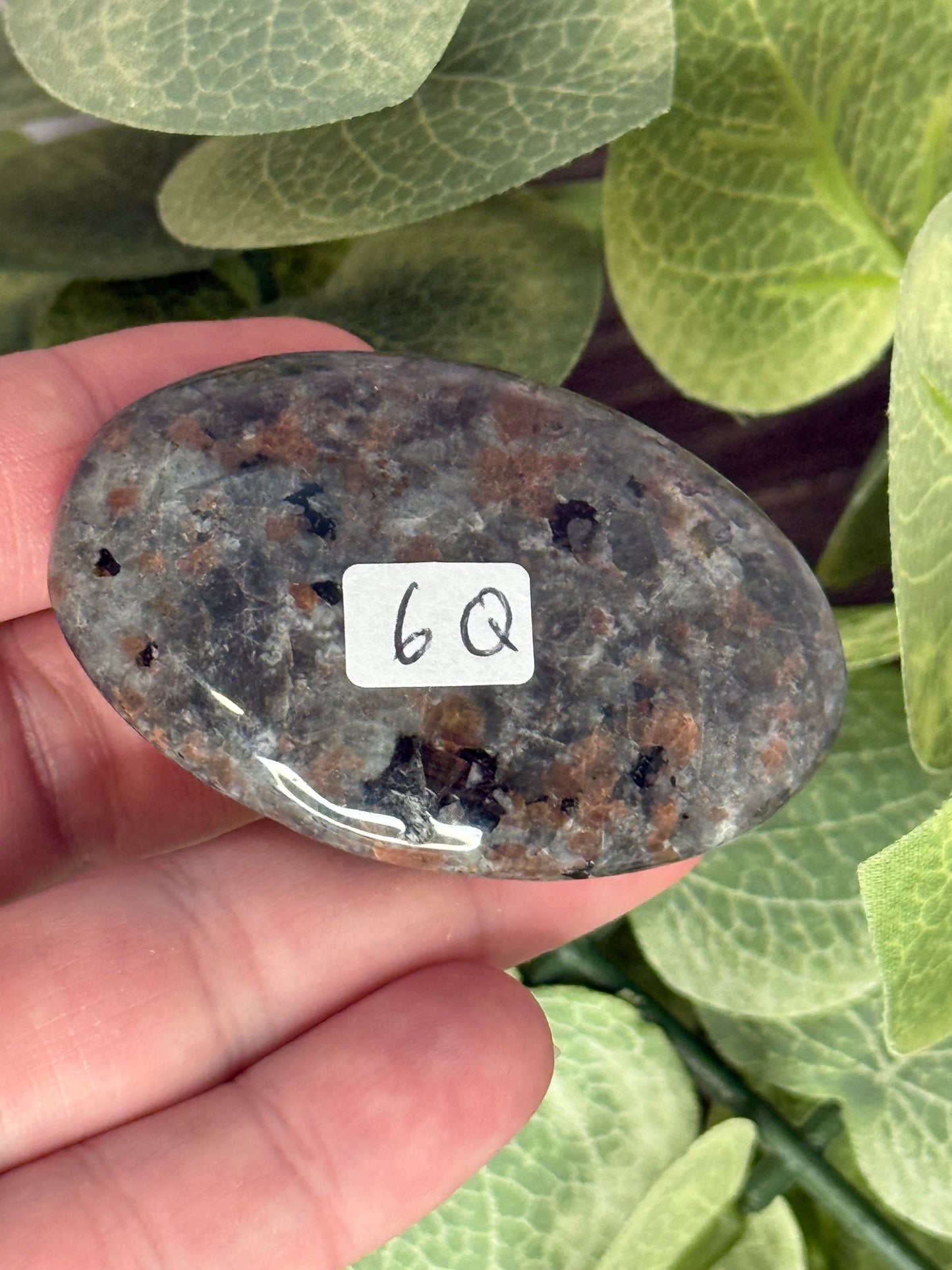 Yooperlite Palm Stones