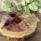 Christmas Tree Crystal Carving (Fluorite)