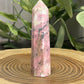 Pink Rhodonite Towers