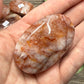 Fire Quartz Palm Stones