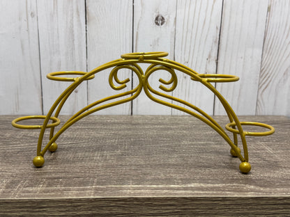 Multi Metal 5 Sphere Curved Holder