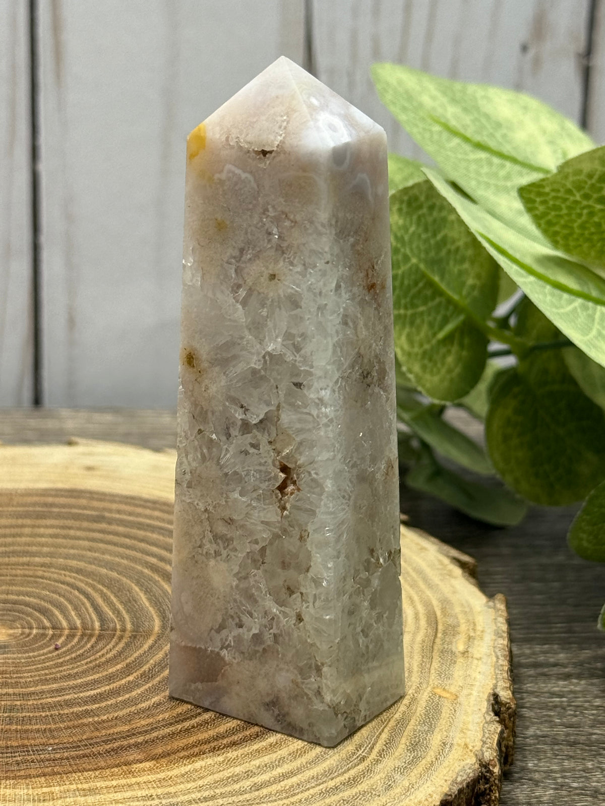 Flower Agate & Presulite Towers