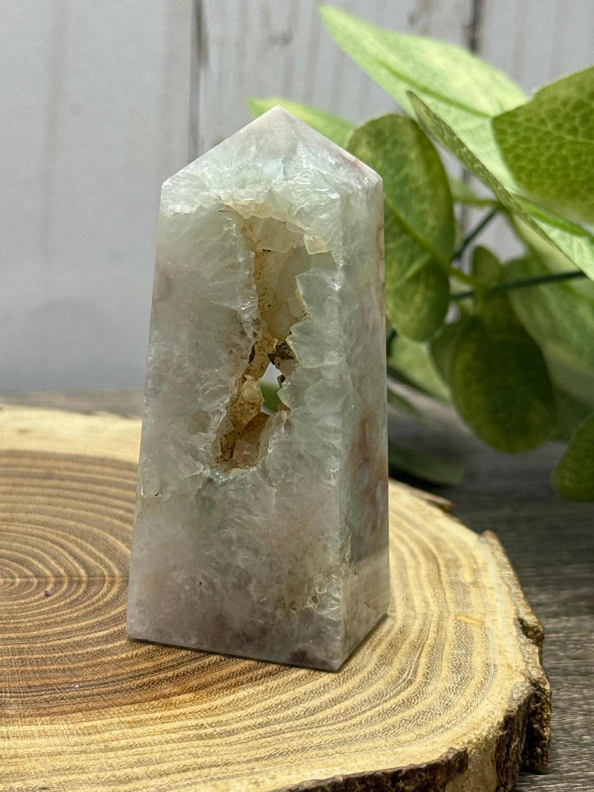 Flower Agate & Presulite Towers