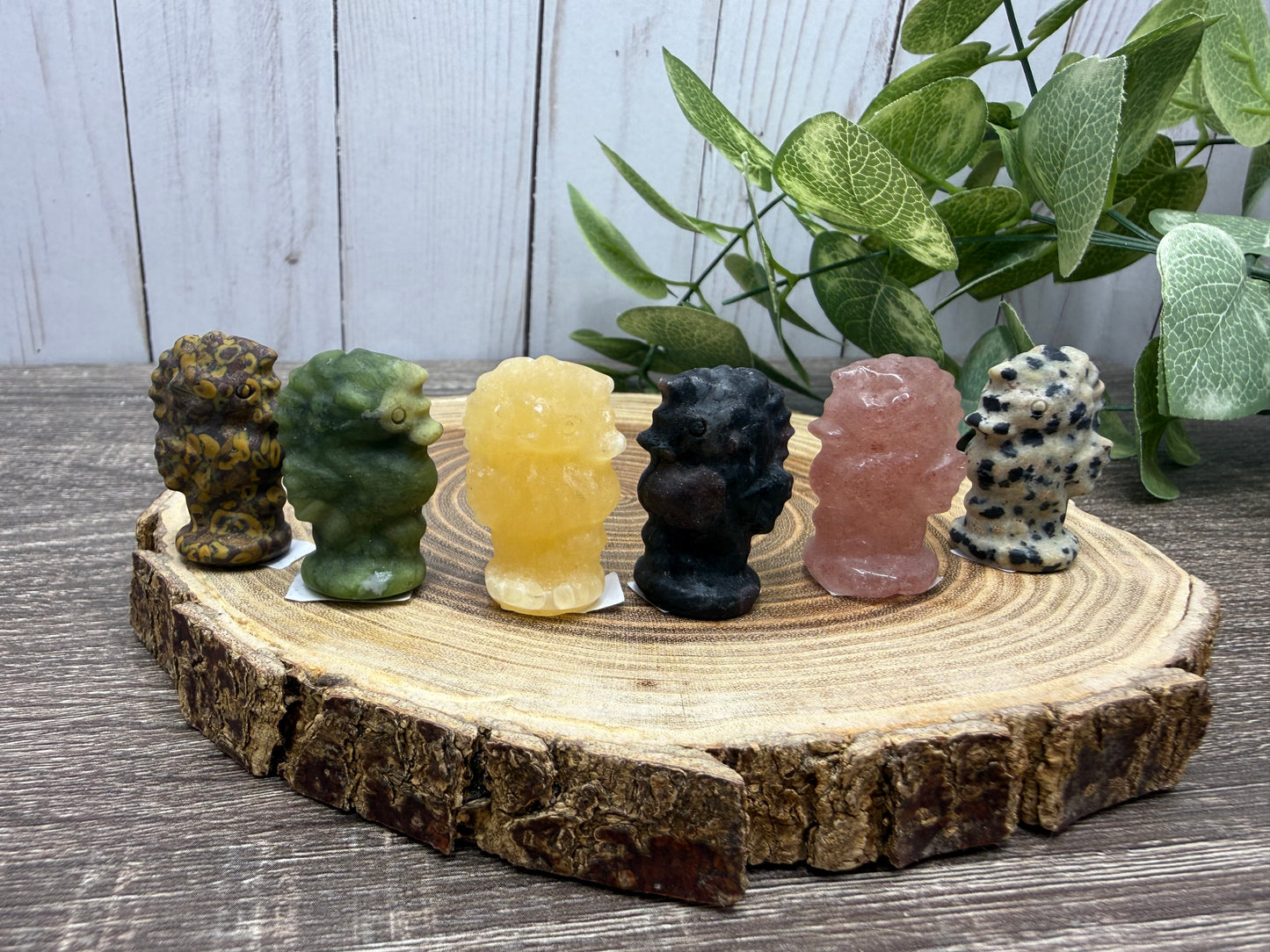 Sea Horse Crystal Carvings - Small