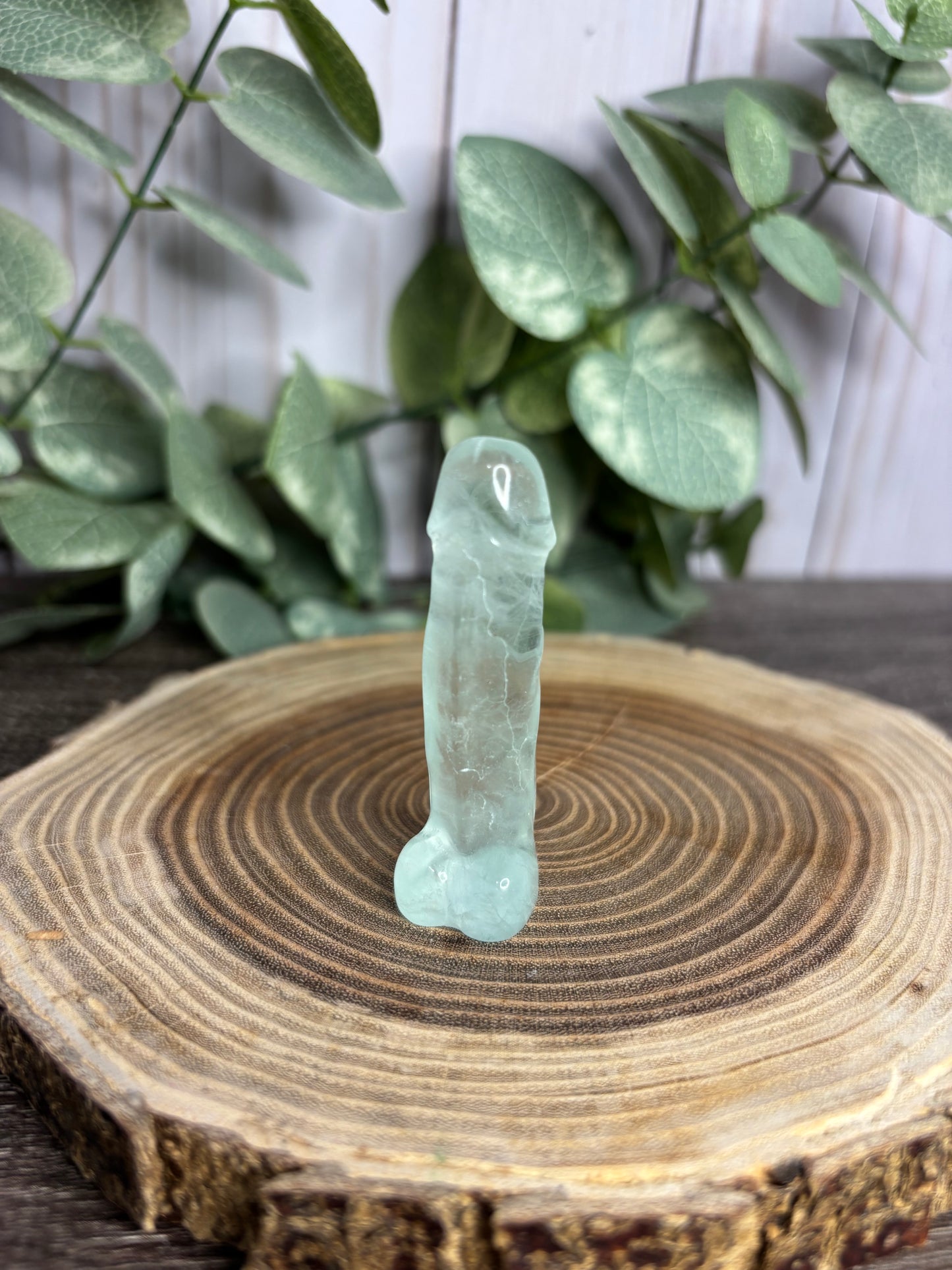 Fluorite Penis Carving