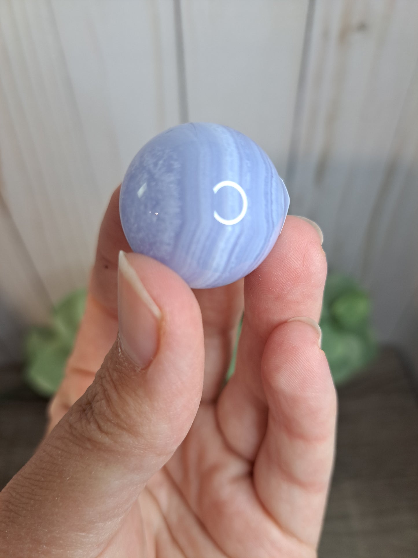 Blue Lace Agate Sphere