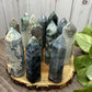 Moss Agate Towers
