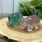 Fluorite Bear Carvings
