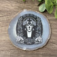 Agate Slab with Designs
