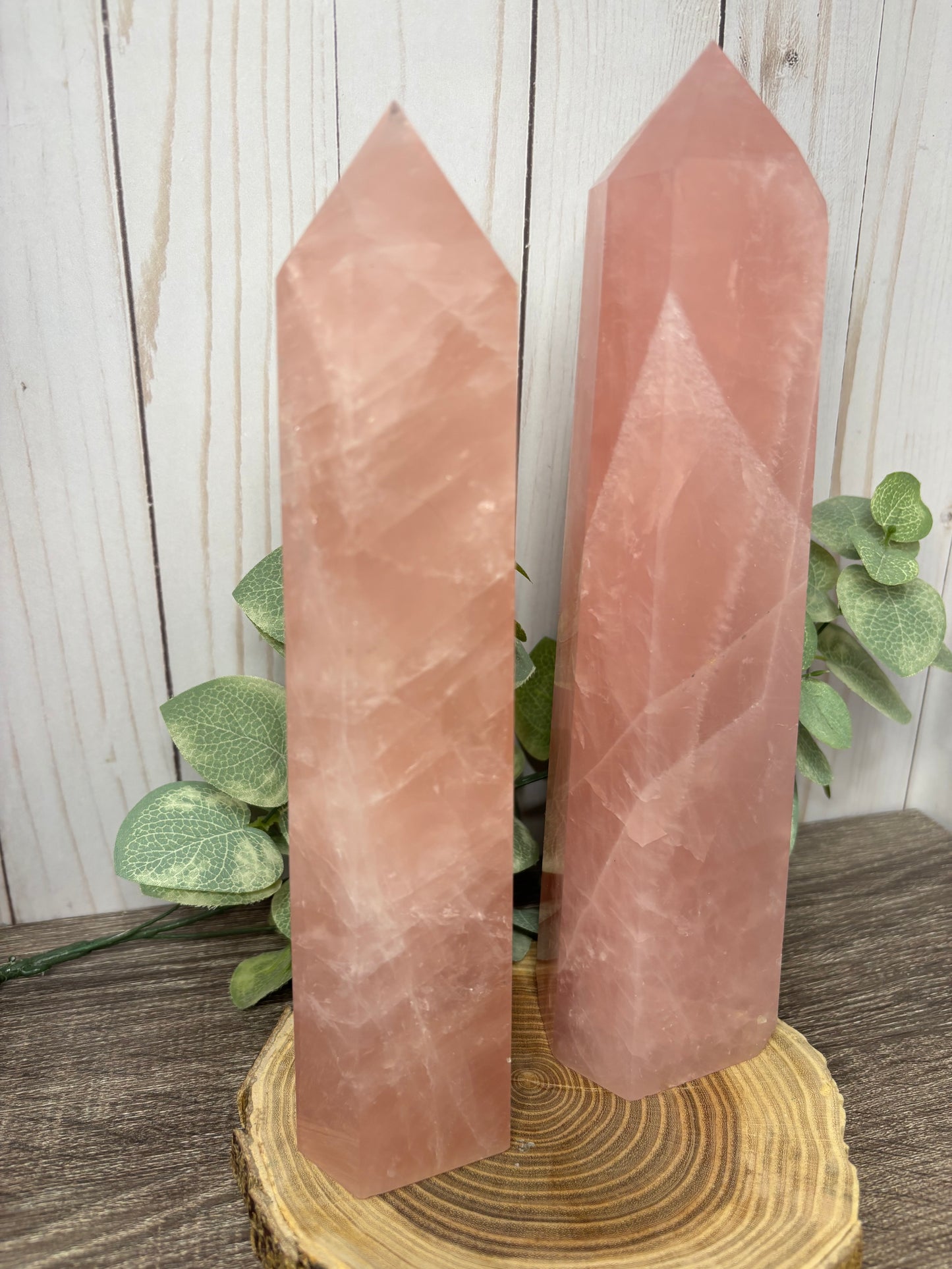 Rose Quartz Towers - Statement Pieces