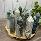 Moss Agate Towers