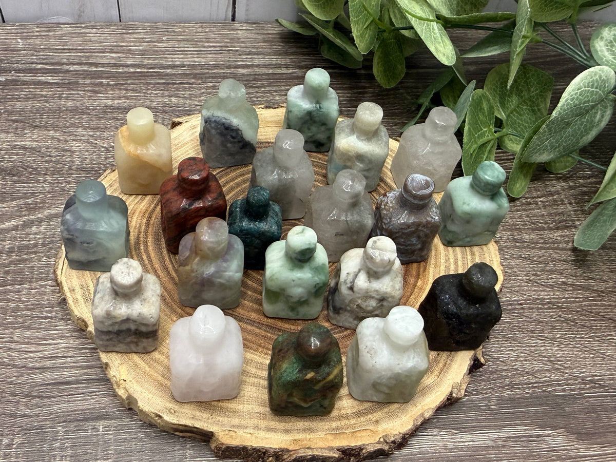 Poison Bottle Carvings