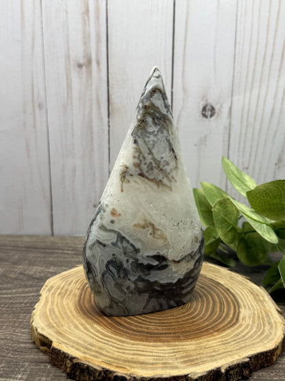 Moss Agate Freeform