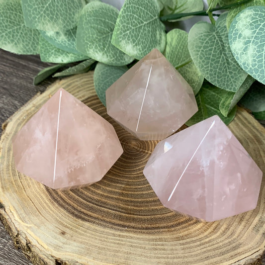 Diamonds - Rose Quartz